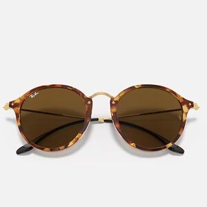 Ray-Ban RB2447 Round Fleck sunglasses